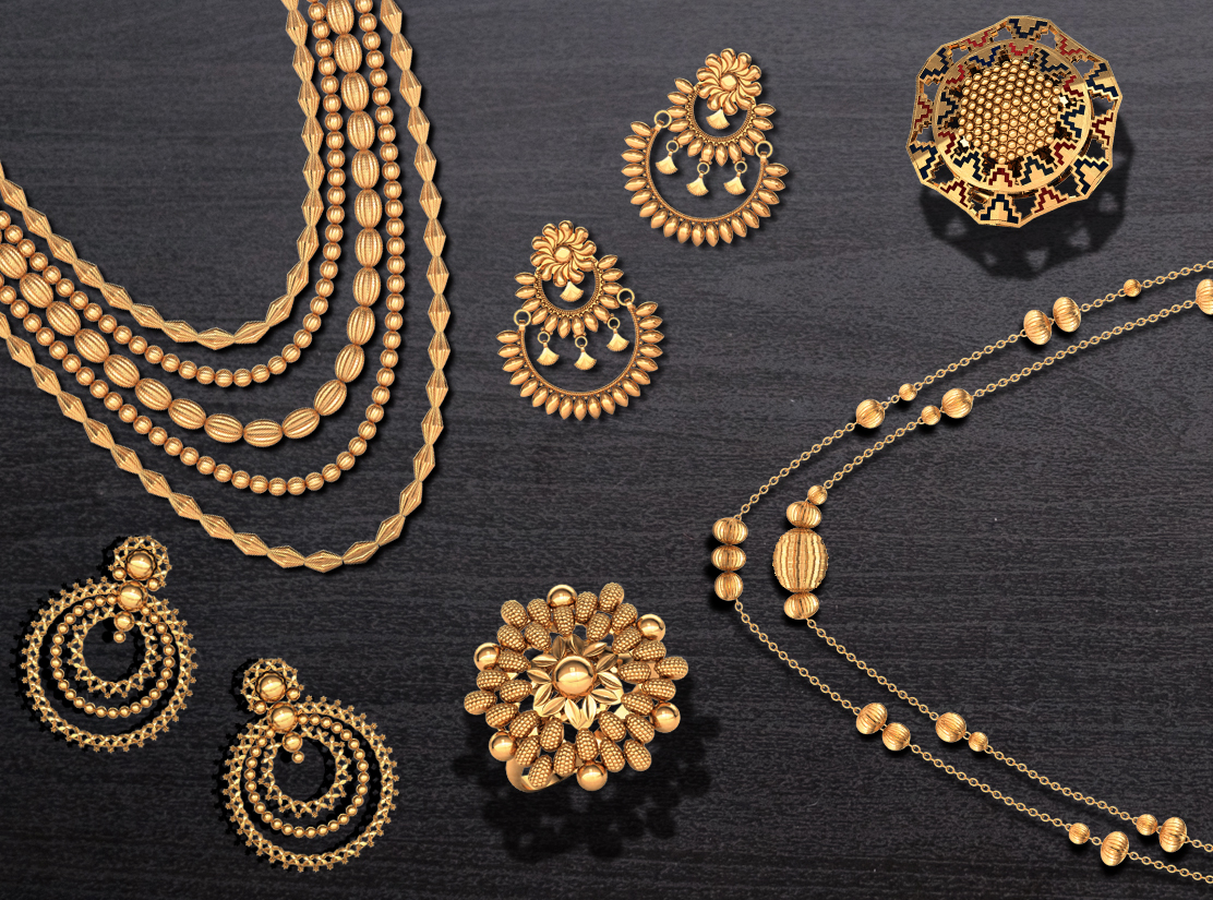 latest trend in gold jewellery