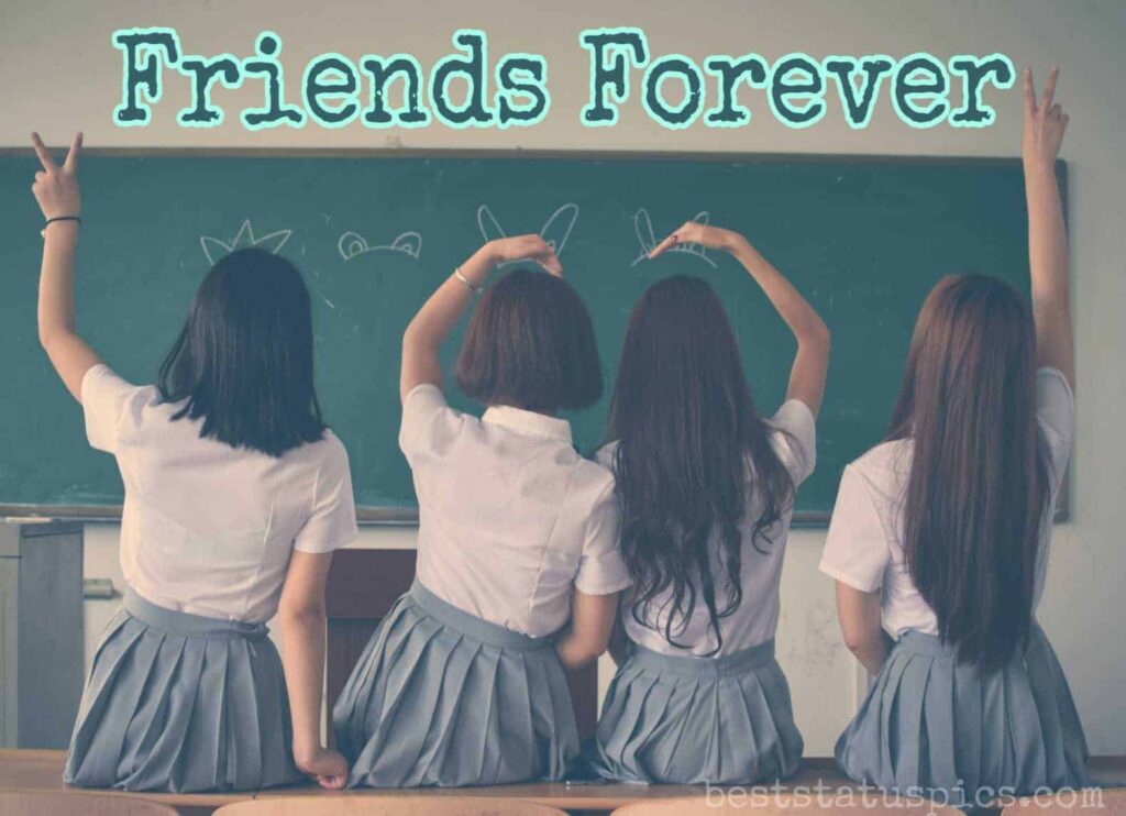 Show off Your Friendship in Style: 150+ Cute Friends Group DP for WhatsApp 71