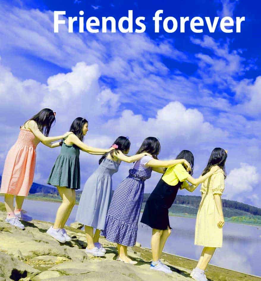 Show off Your Friendship in Style: 150+ Cute Friends Group DP for WhatsApp 34