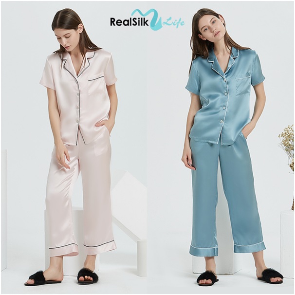 silk pajamas for women